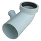 Bogen Aus Weiss WC Anschluss Becher DX Valsir - MEGART