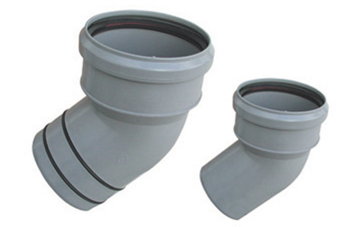 Bogen Aus PP Reduzierung AL PVC Diam. 110 / 100 Valsir - MEGART