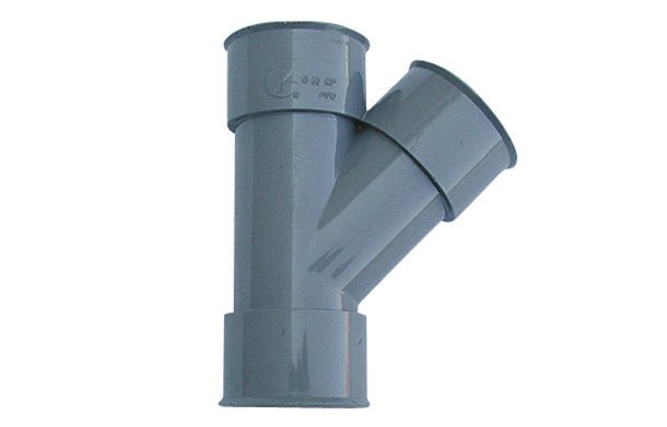 Abzweigung 45° Ff Pvc Grau - MEGART