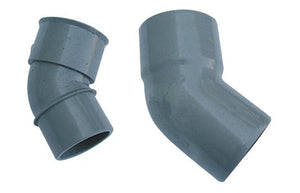 Biegung 45° Mf Pvc Grau - MEGART