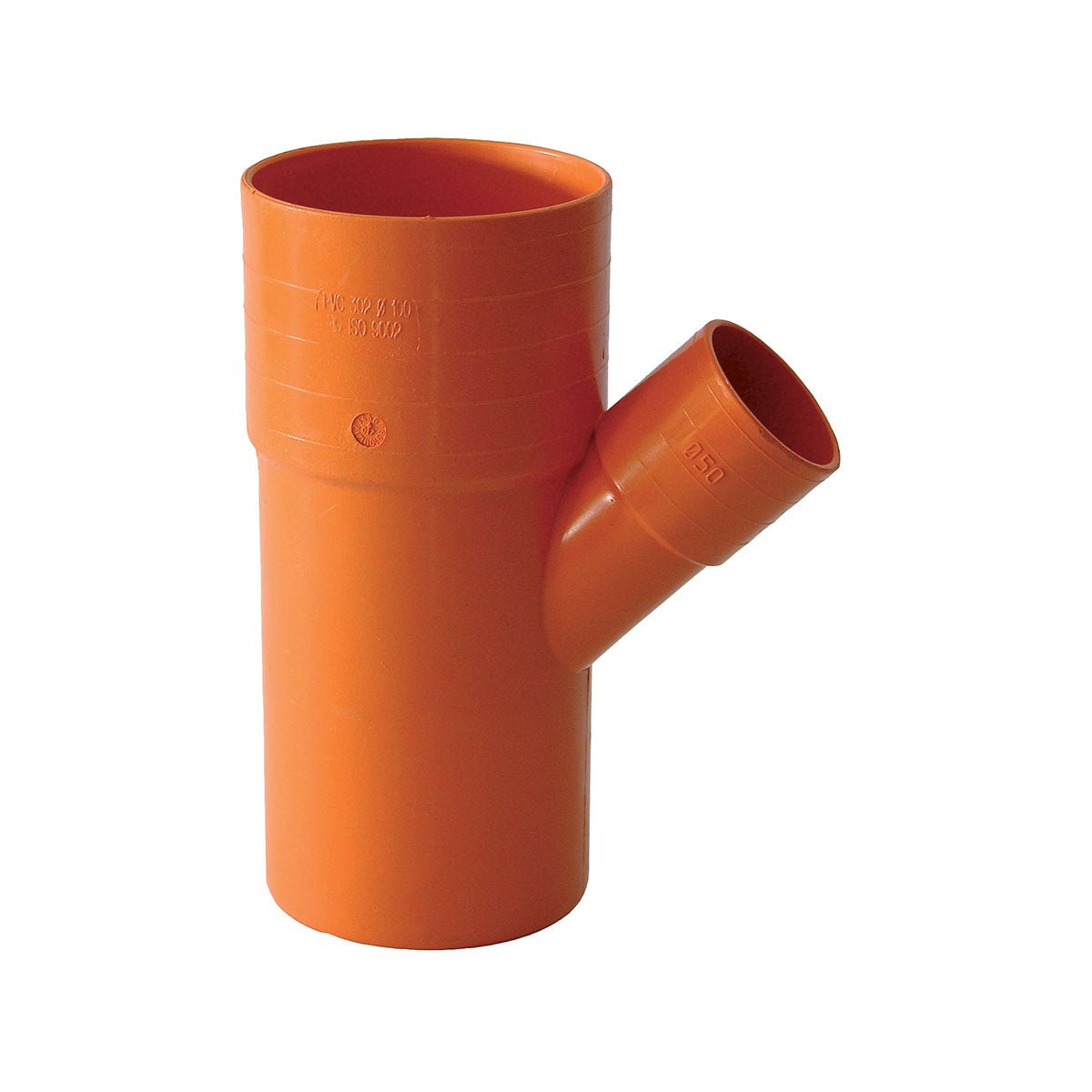 Abzweigung 45° Ridotte IN PVC Orange - MEGART