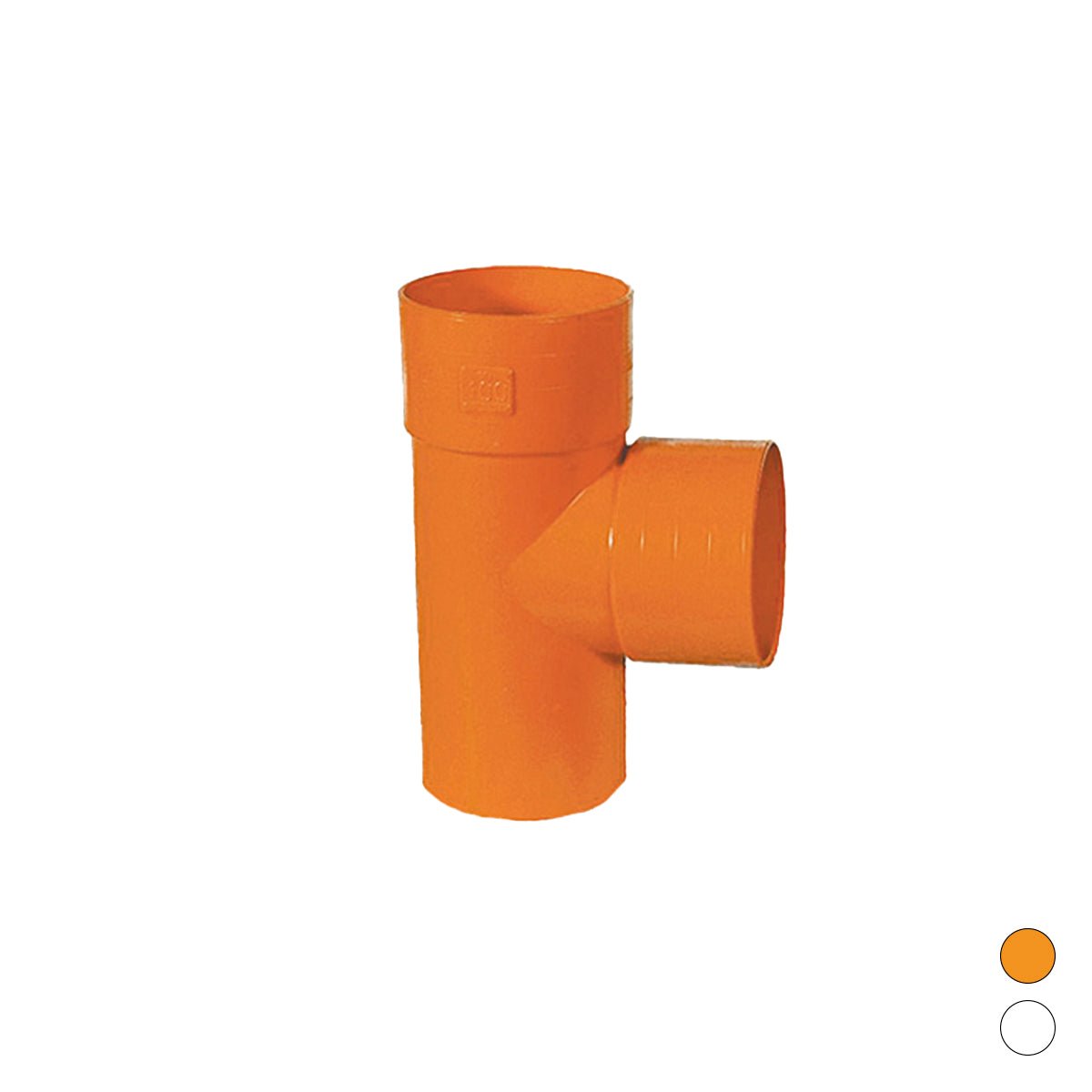 Abzweigung 87° IN PVC Orange - MEGART