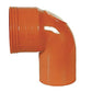 Bogen Aus WC IN PVC Orange - MEGART
