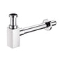 Verchromter quadratischer Abflusssiphon - MEGART