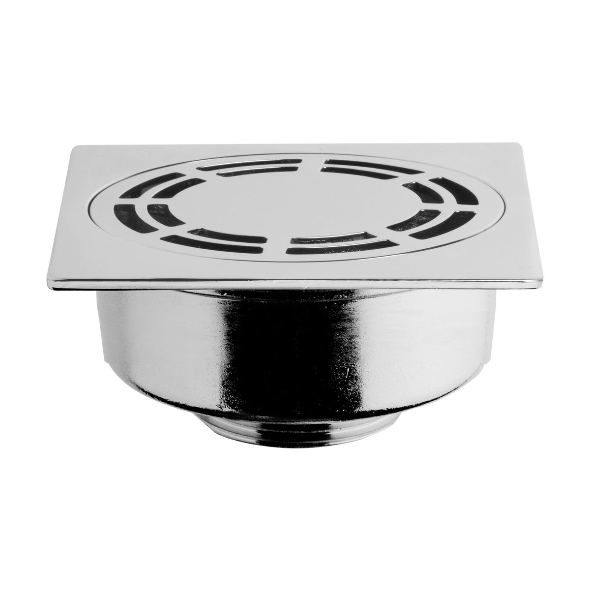 Bodenablauf Aus Bronze Mit Quadratigem Gitter - MEGART