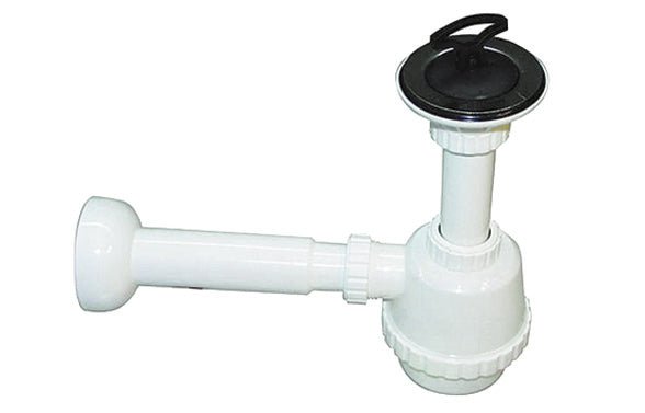 Pvc Sifon 1 Wege C / Ablauf Für Porzellan Mit Ablaurohr - MEGART
