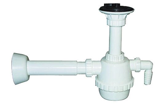 Pvc Sifon 1 Wege C / Ablauf Und Waschmaschinenablauf C/Ablaurohr - MEGART