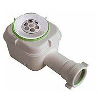 Weisses Pvc - Sifonbecken Splash Für Dusche - MEGART