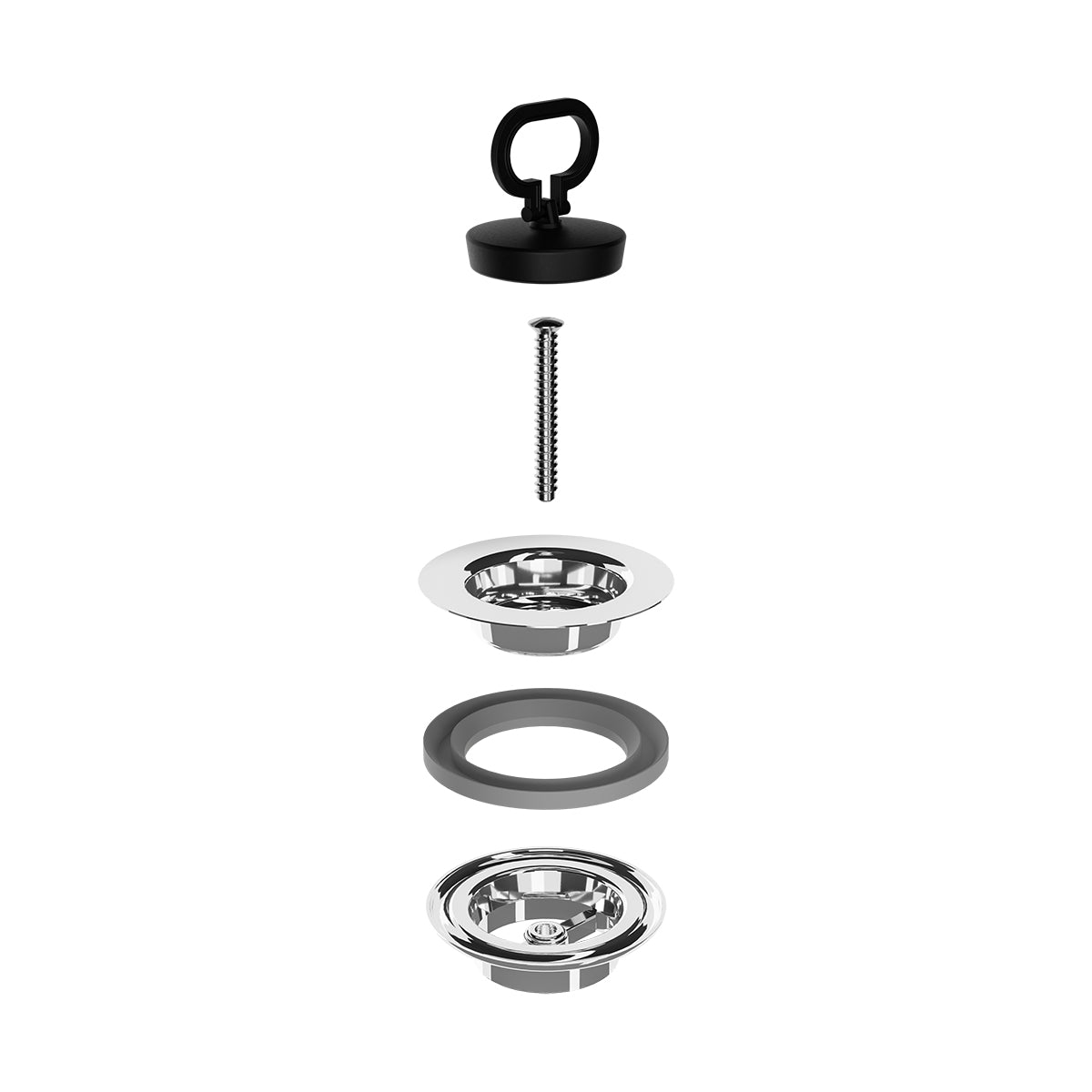 Simplex Ablauf Aus Aluminium Mit Griff - MEGART