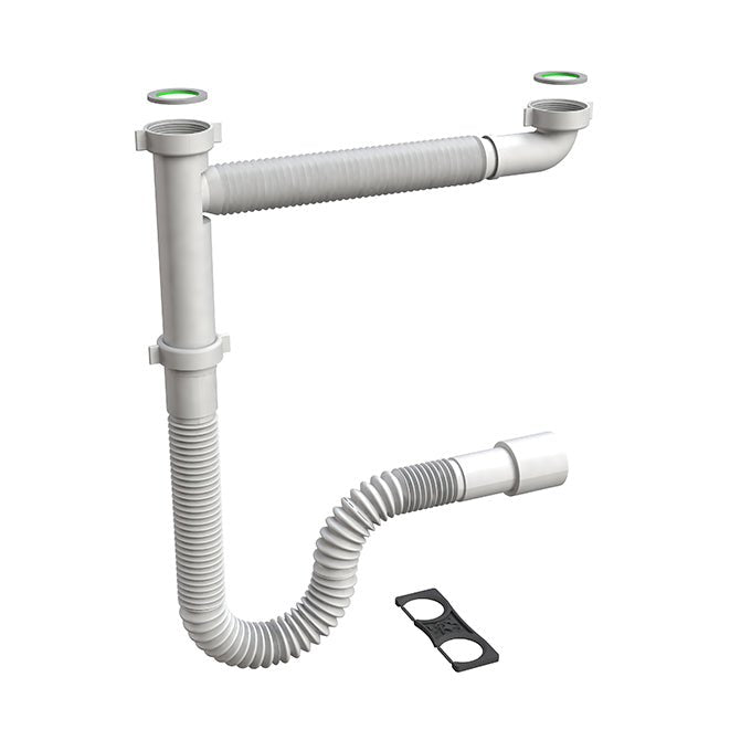 Flexibler Sifon Für Küchenspüle "Flexybon" - MEGART