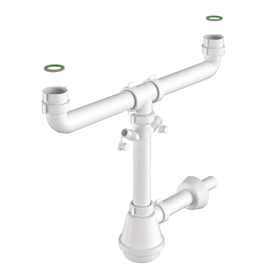 Universal-Flaschensiphon 2-fach