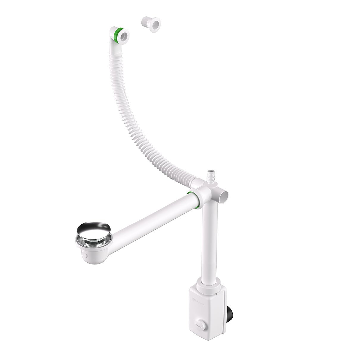 Siphon Für Waschbecken Mit Click - Clack Abflussventil D.65 Isidoro - MEGART