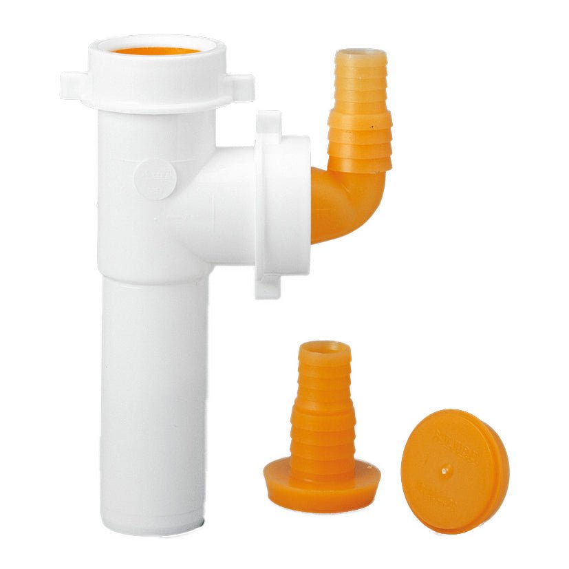 2 - Wege Verbindung Ø 40 Mit Anschluss Für Waschmaschine Und Geschirrspüler 120Mm - MEGART