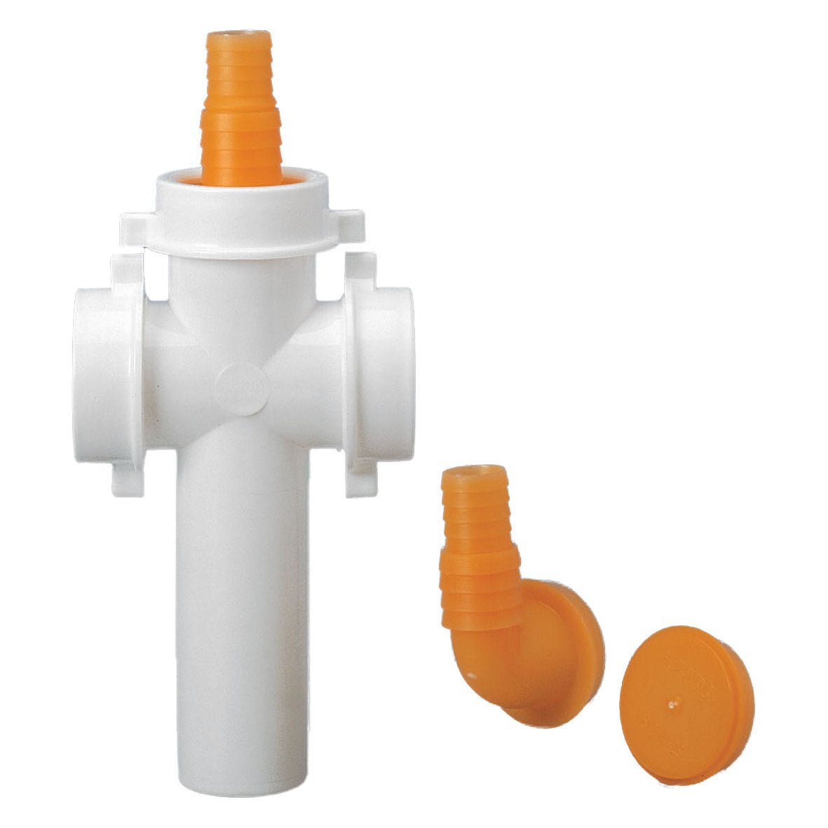 3 - Wege Verbindung Ø 40 Mit Anschluss Für Waschmaschine Und Geschirrspüler 120Mm - MEGART