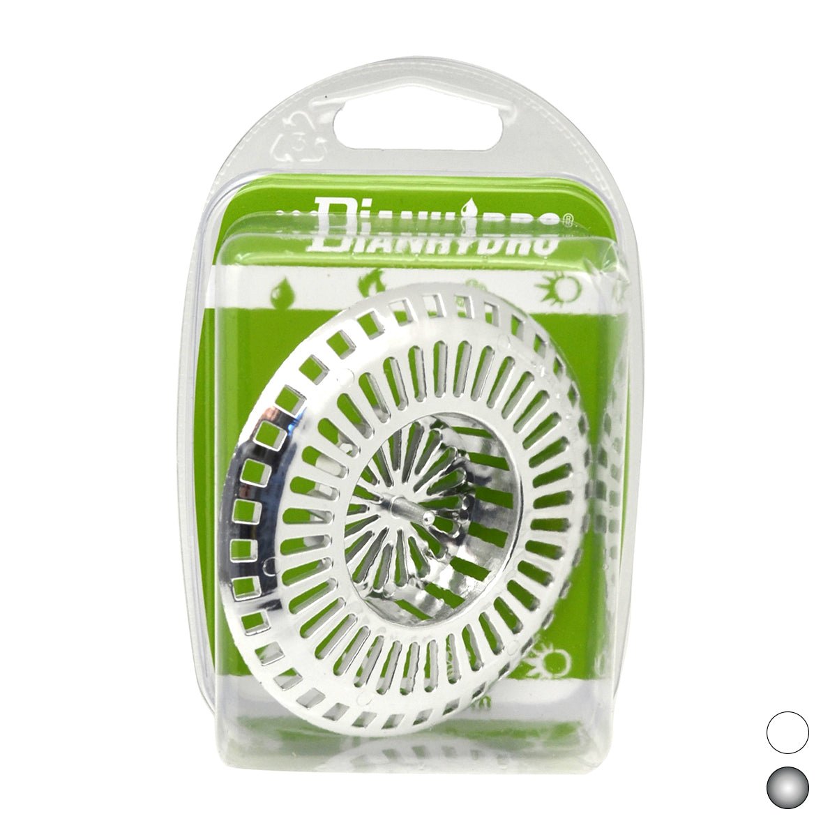 Gitter Diam. 9 Cm Für Waschbeckenloch Diam. 4.5 Cm Blister - MEGART
