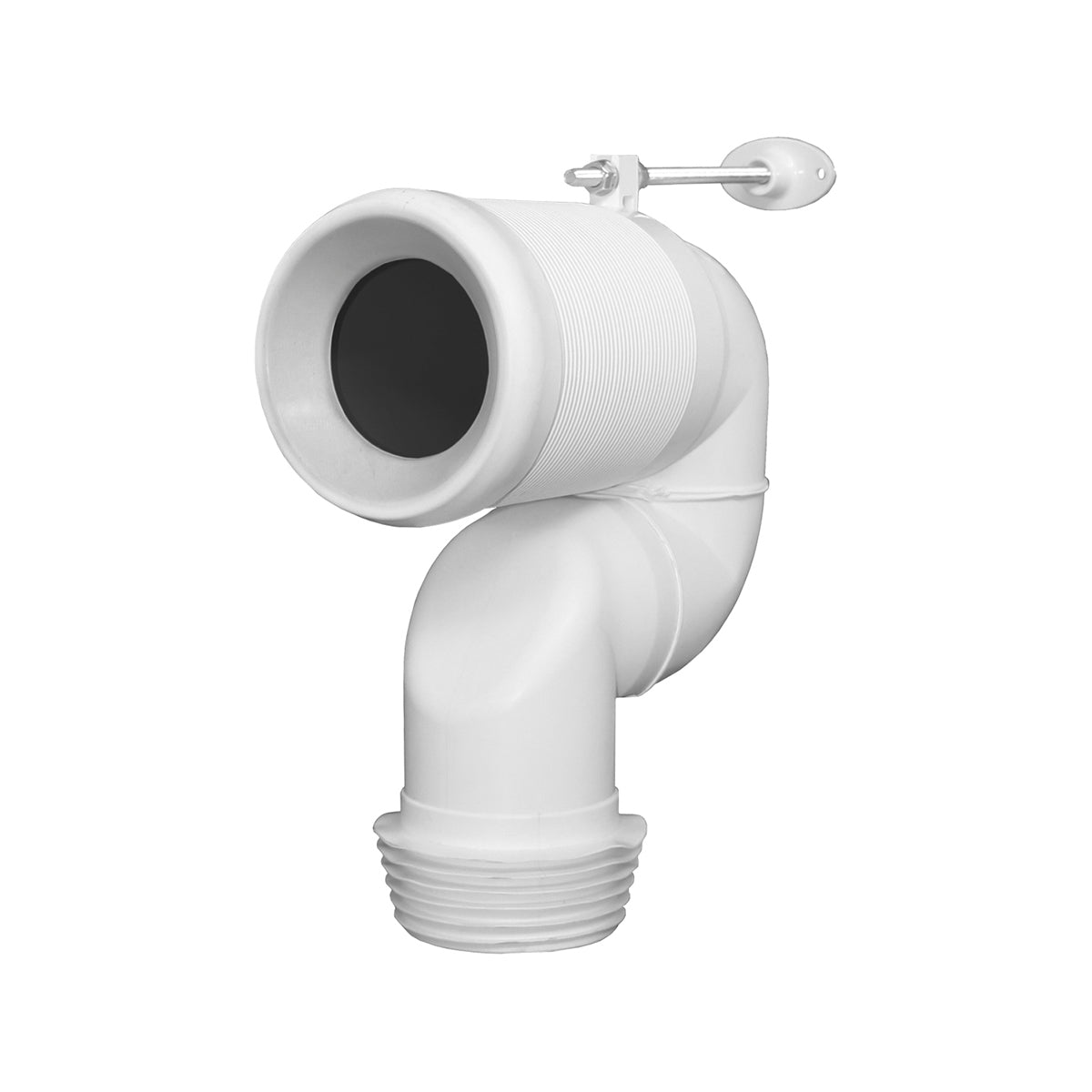 Technische Biegung Aus Kunststoff 90° Nur Für Verschobenen Toilettenbehälter Btw - MEGART
