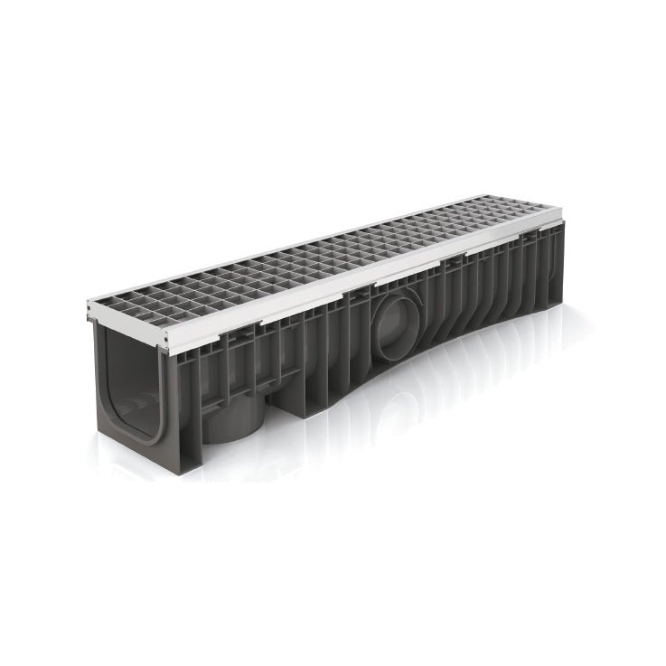 Technodrain Evomax 150H Rinne Mit Gitter - MEGART