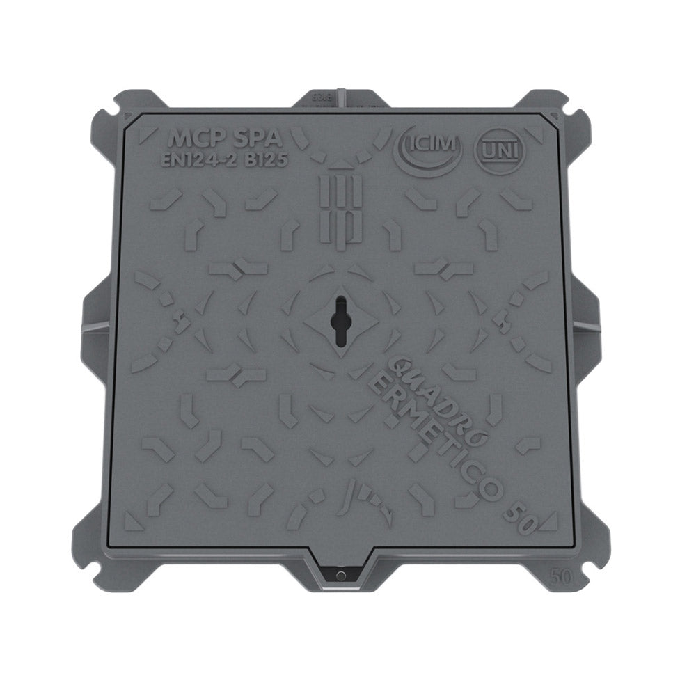 Gusseisen - Deckel B125 - MEGART