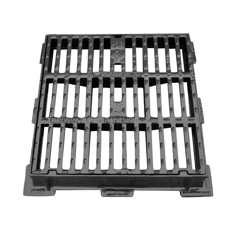 Flacher Gusseisen - Gully D400 - MEGART