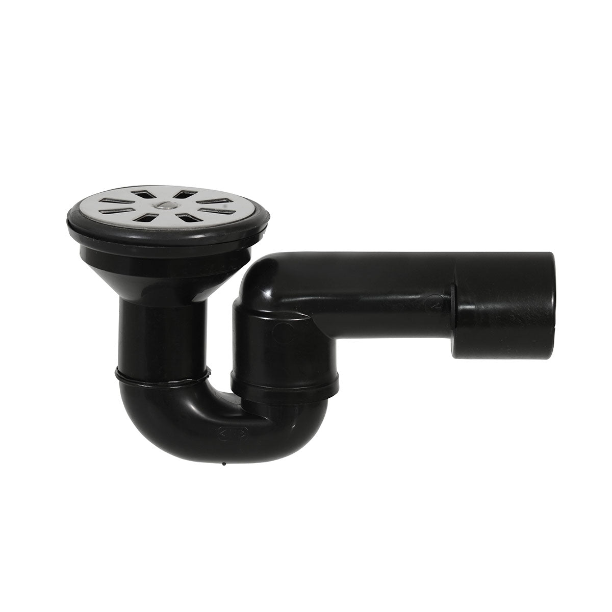 Duschablauf Mit Flachem Gitter Und Flexiblem Pehd - Siphon - MEGART