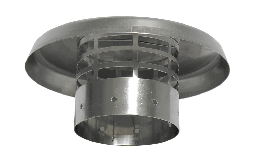 Chapeau En Acier Inoxydable Brillant Diam.80