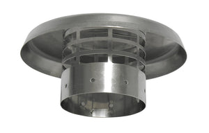 Chapeau En Acier Inoxydable Brillant Diam.80