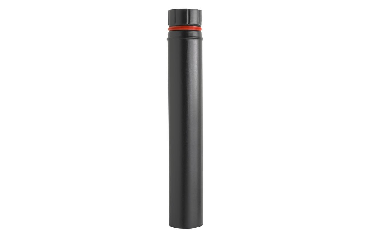 Eco - Pellet Rohr H. 500 Mm Schwarz Glasiert - MEGART