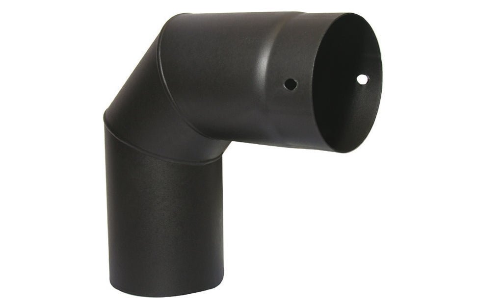 Porzellanbiegung 90° Holzofen - MEGART