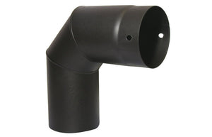 Porzellanbiegung 90° Holzofen - MEGART