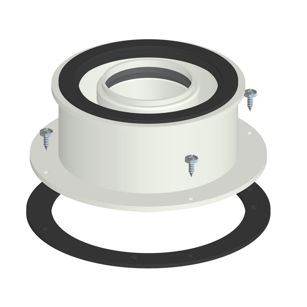 Vertikaler Start Koaxial M/F Dn 60/100 Pv5 - MEGART