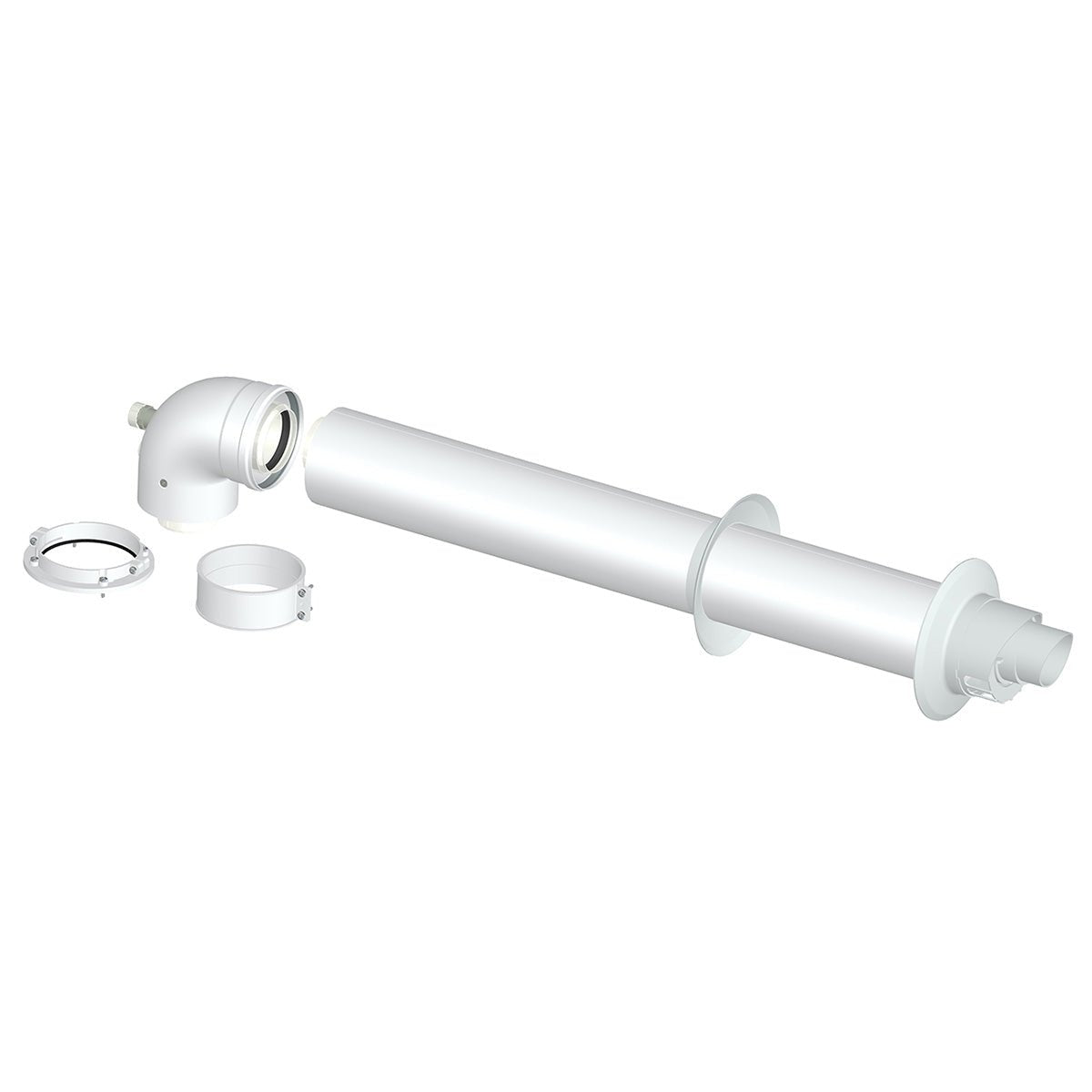 Universal Koaxialset M/F Dn 60/100 - MEGART