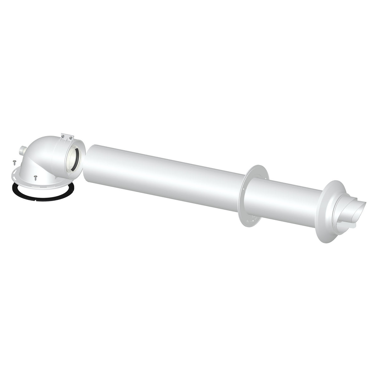 Kit 5 Koaxial M/F Dn 60/100 - MEGART