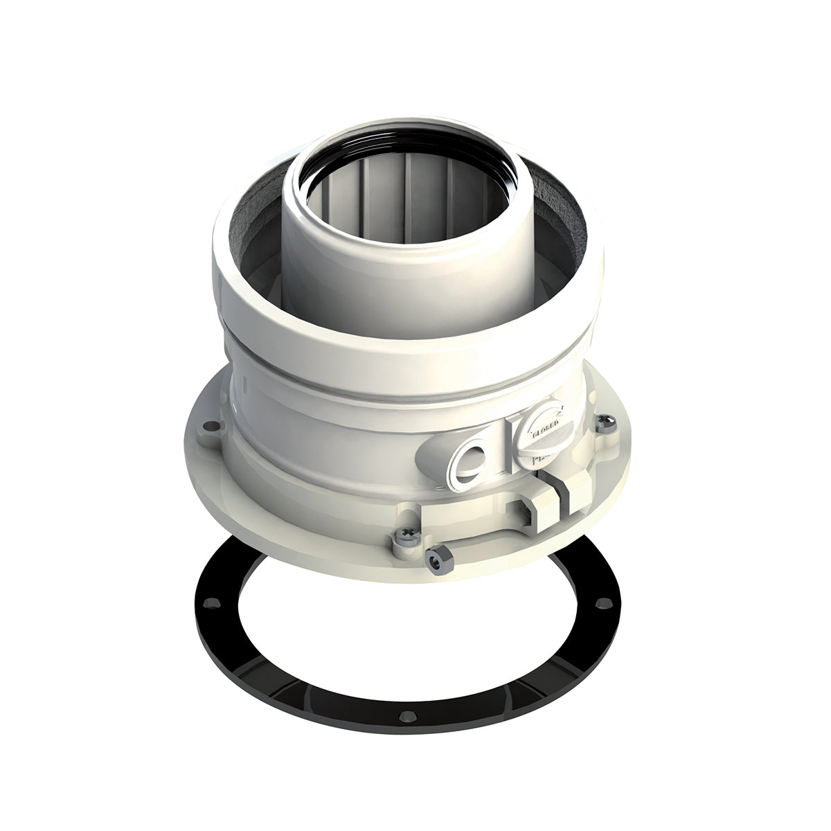 Set Anschluss für Rohr koaxial vertikal 100/60 D. 100/60 FERROLI