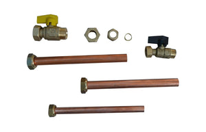 Hydraulikkit 2 Hahnen Für Einbauheizung - MEGART