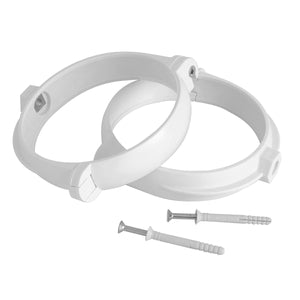 2 Stück Rohrhalter Mit Schrauben - MEGART