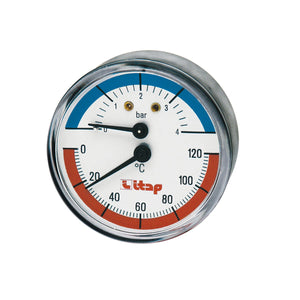 Hinteranschluss - Thermomanometer - MEGART