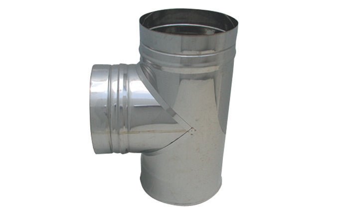Edelstahl 316L - Tee 90° Für Abgasrohre - MEGART