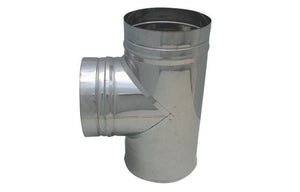 Edelstahl 316L - Tee 90° Für Abgasrohre - MEGART