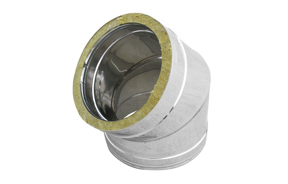 Inox 316L Doppelwand Biegung 45° - MEGART