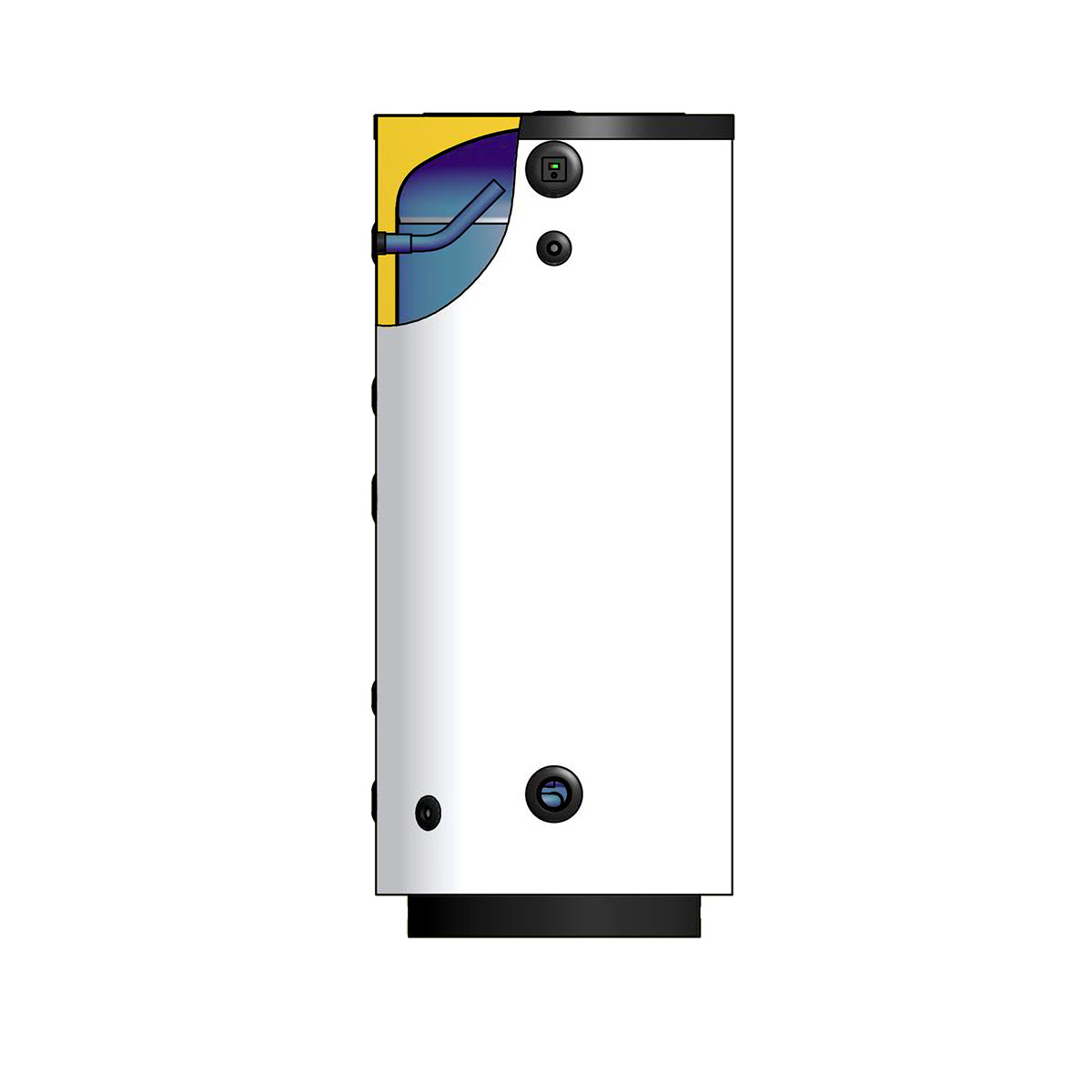 Verglaster Boiler Für Solare Thermie Mod. Bst