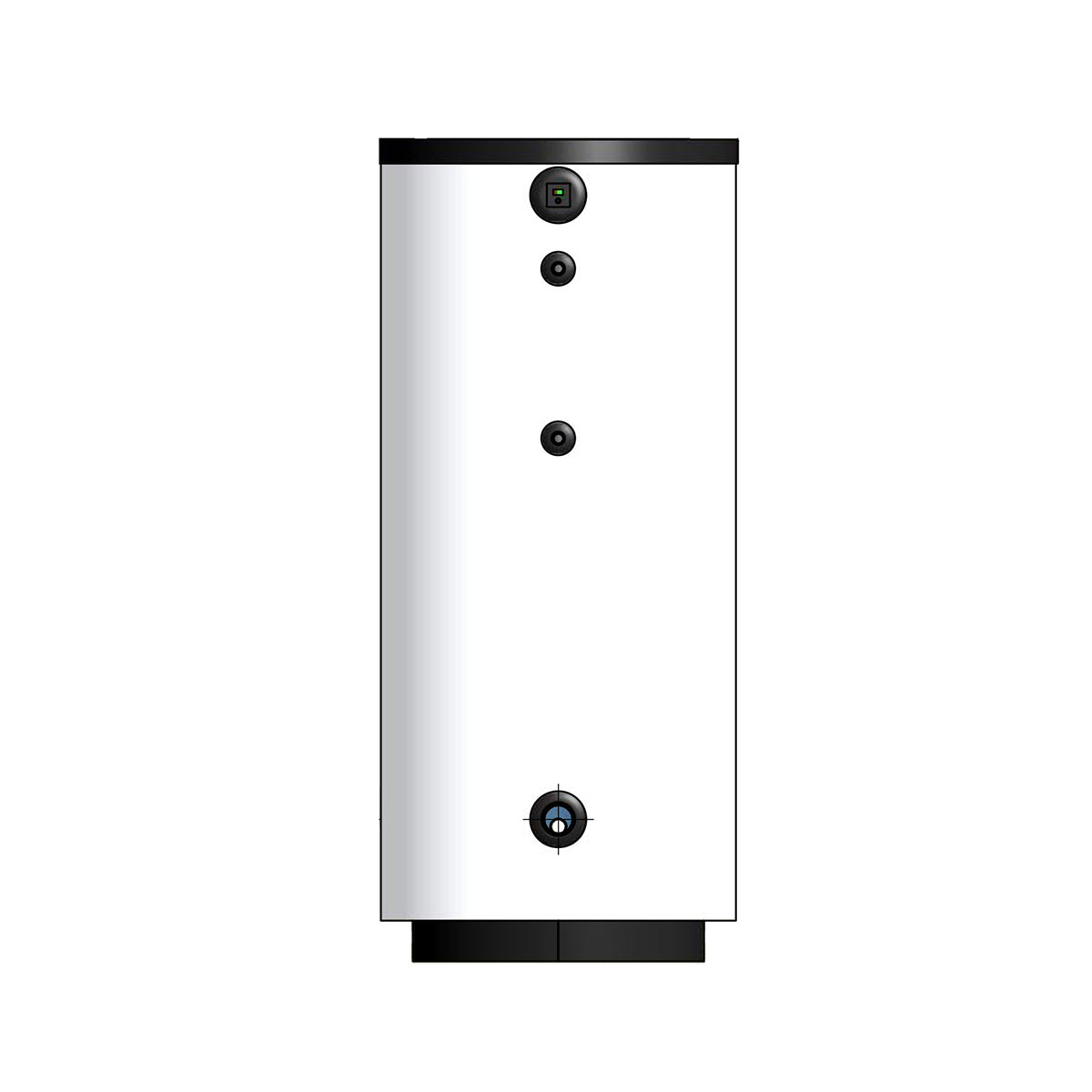 Verglaster Boiler Mit Festem Wärmetauscher Mod. Bsv
