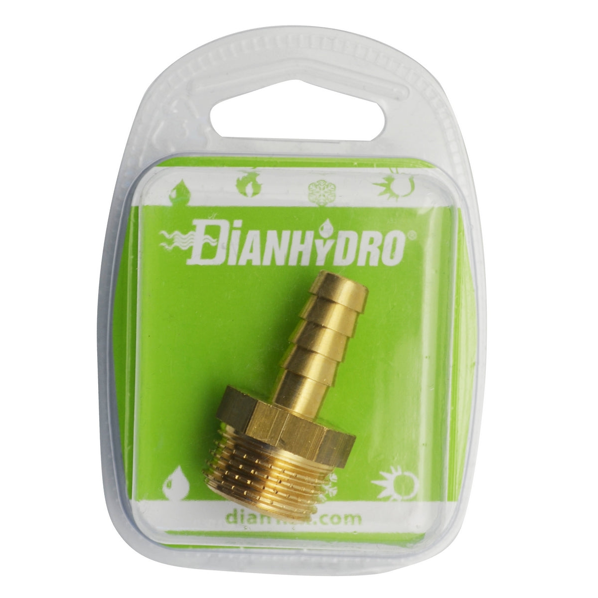 Raccordo Portagomma Semplice M Per Gas Blister                        