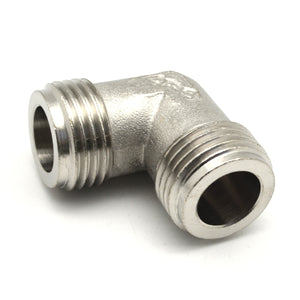 Coude Mm 1/2 Siege Plat Pour Tubes De Gaz