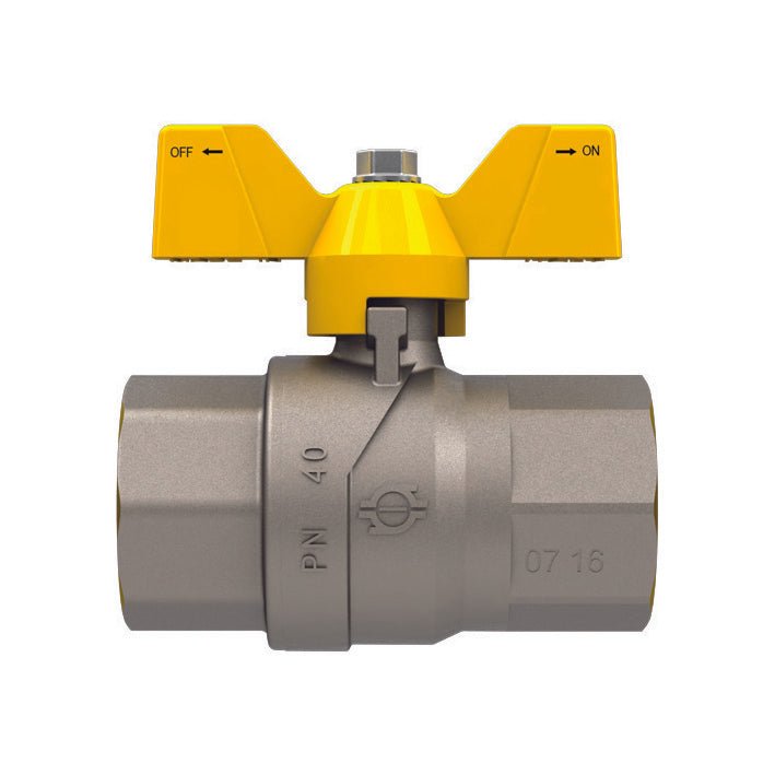 Kugelventil Gas, Mit Schmetterling Futurgas Ff - MEGART