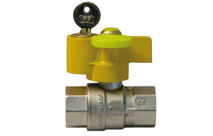 Kugelventil Gas Ff Mit Schloss - MEGART