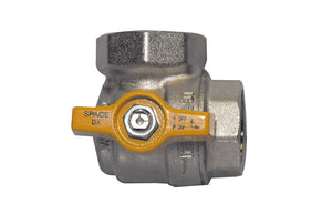 Kugelventil Winkel Ff C/Butterfly Für Gas - MEGART