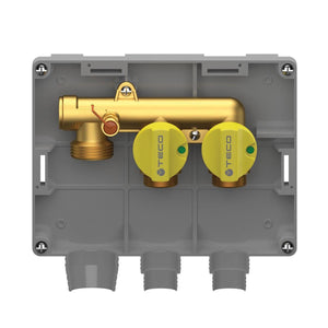 Gasverteiler K2.2 Multi Int. 2 Wege - MEGART
