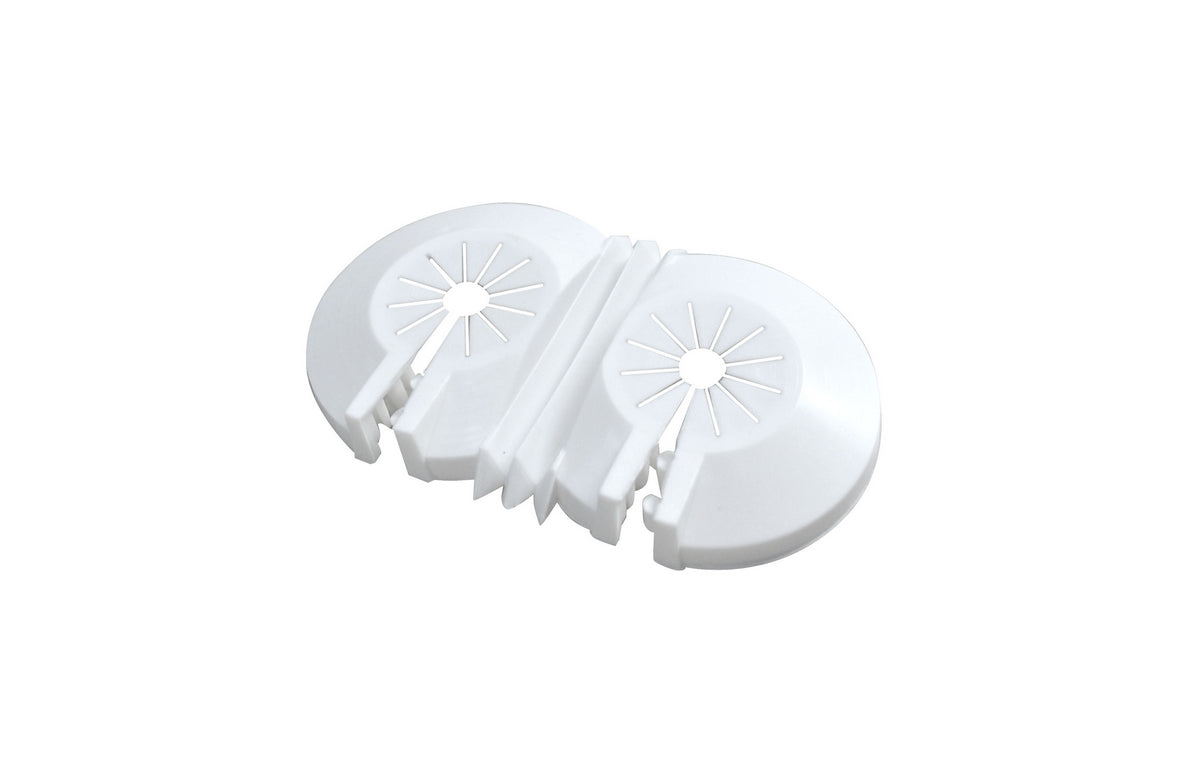 Rosette En Matériau Plastique Universelle Double