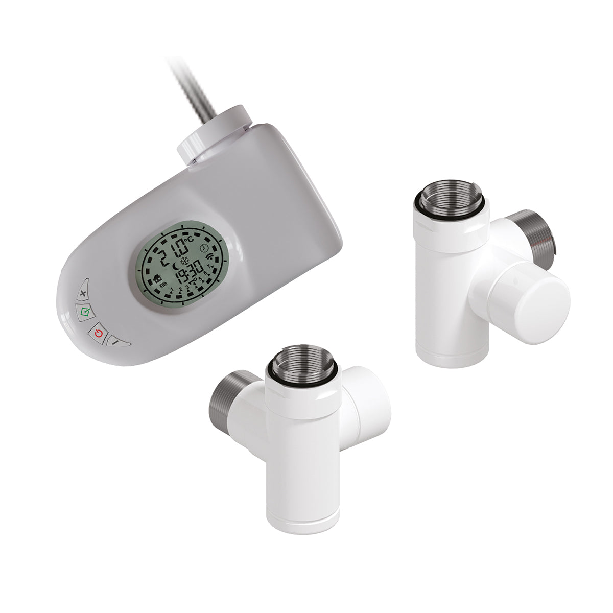 Mischbetrieb-Set digitaler Thermostat mit ECO-Ventilen