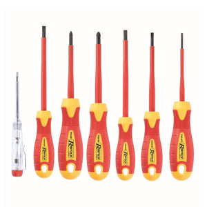 Set Mit 7 Elektrikerschraubendrehern - MEGART